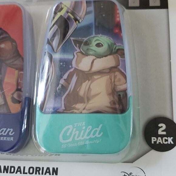 𝅺STAR Wars  LED Night Lights 2 Pack The Child and The Mandalorian New Grogu - Picture 4 of 10